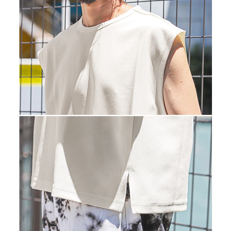 ノースリーブ メンズ Tシャツ[品番：LU000013202]｜LUXSTYLE
