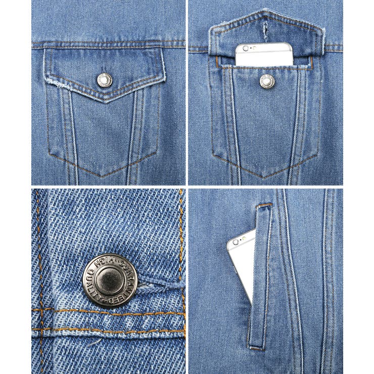 ラグスタイル LUXSTYLE デニムジャケット | LUXSTYLE | 詳細画像10 