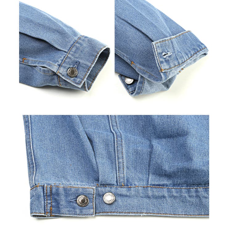 ラグスタイル LUXSTYLE デニムジャケット | LUXSTYLE | 詳細画像11 