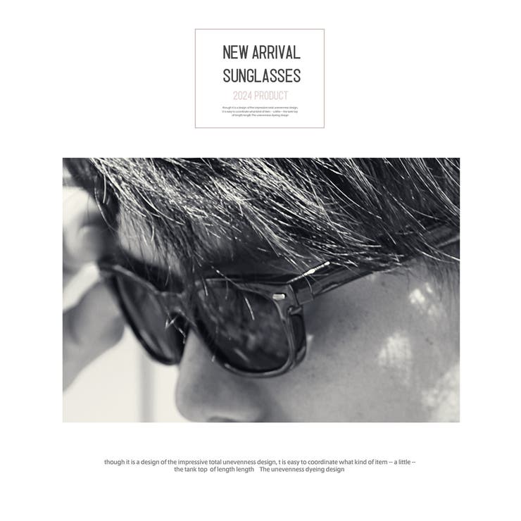 サングラス ウェリントン メンズ | LUXSTYLE | 詳細画像7 