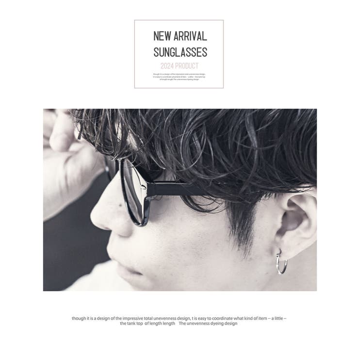 サングラス ボストン メンズ | LUXSTYLE | 詳細画像7 