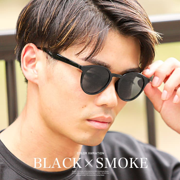 サングラス ラウンド ボストン | LUXSTYLE | 詳細画像2 