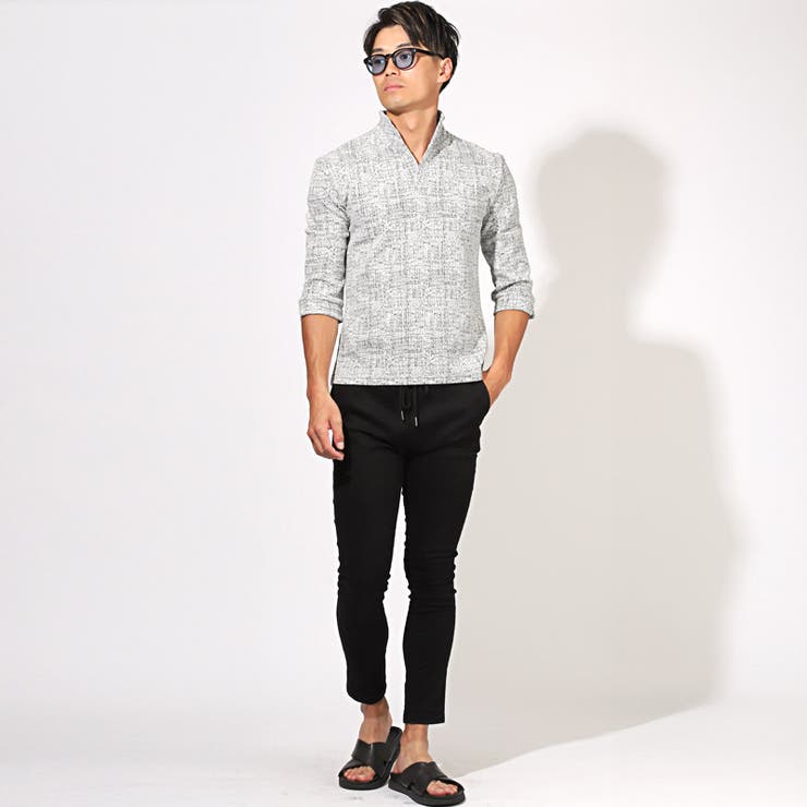 ポロシャツ 7分袖 メンズ | LUXSTYLE | 詳細画像5