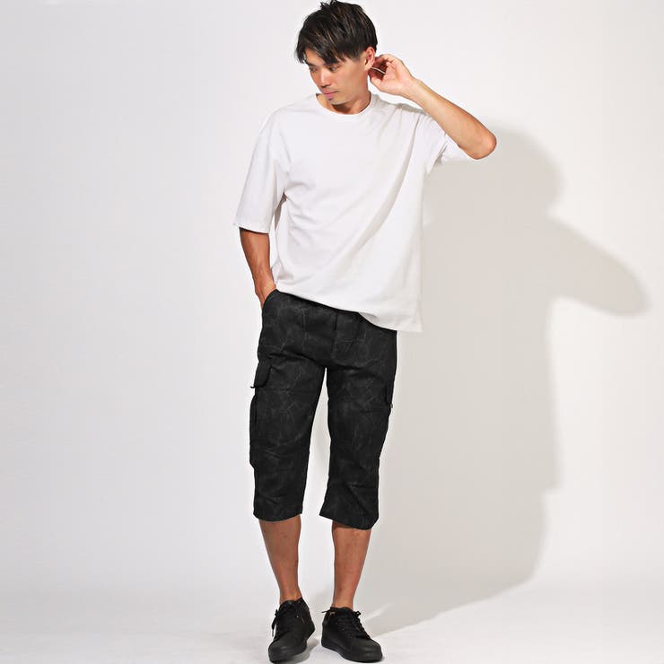 カーゴパンツ 7分丈 七分丈[品番：LU000013291]｜LUXSTYLE（ラグ