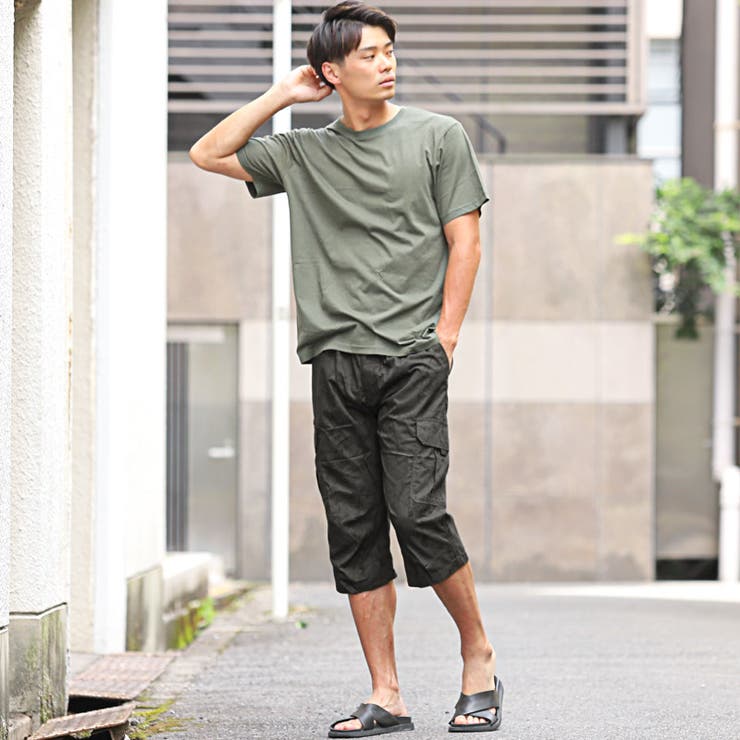 カーゴパンツ 7分丈 七分丈[品番：LU000013291]｜LUXSTYLE（ラグ