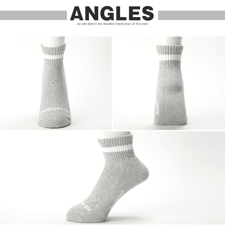 Healthknit(ヘルスニット)1本ラインショートソックス3足セット・くつ下・おしゃれ・プレゼント・ギフト・スクールソックス・スポーツ