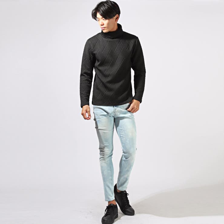 デニムパンツ メンズ スキニー | LUXSTYLE | 詳細画像5 