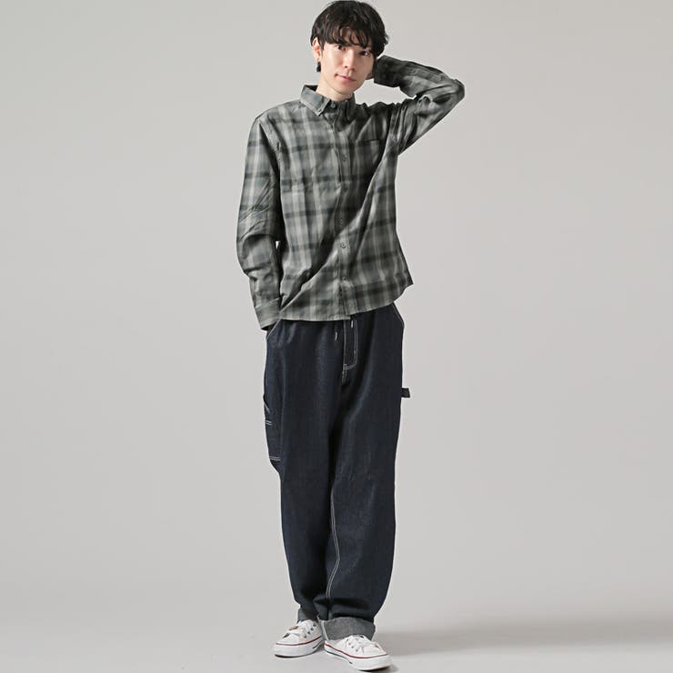 シャツ 長袖 メンズ[品番：LU000013398]｜LUXSTYLE（ラグ