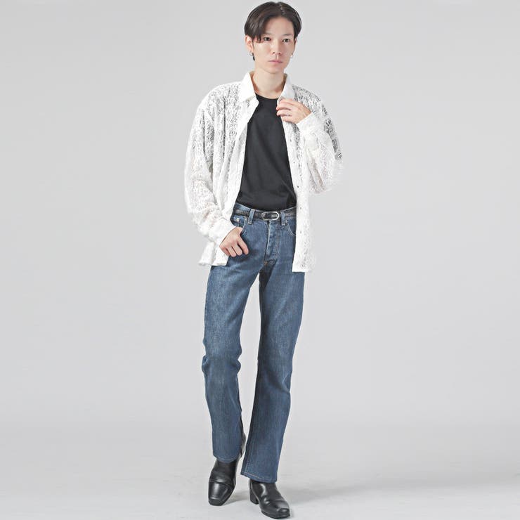 長袖シャツ メンズ カジュアルシャツ | LUXSTYLE | 詳細画像5 