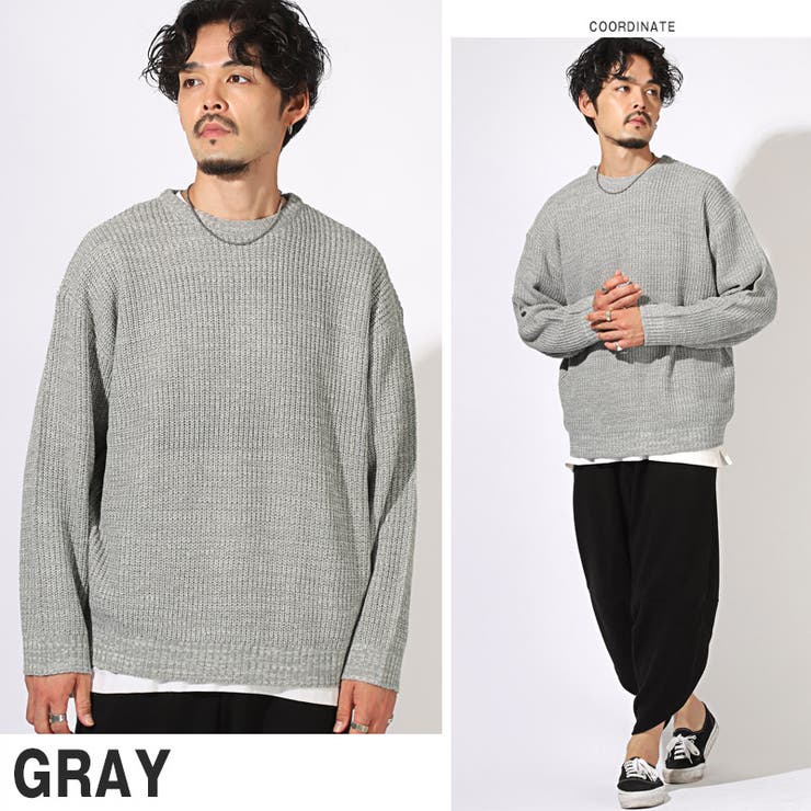 ニット メンズ セーター[品番：LU000013377]｜LUXSTYLE（ラグスタイル）のメンズファッション通販｜SHOPLIST（ショップリスト）