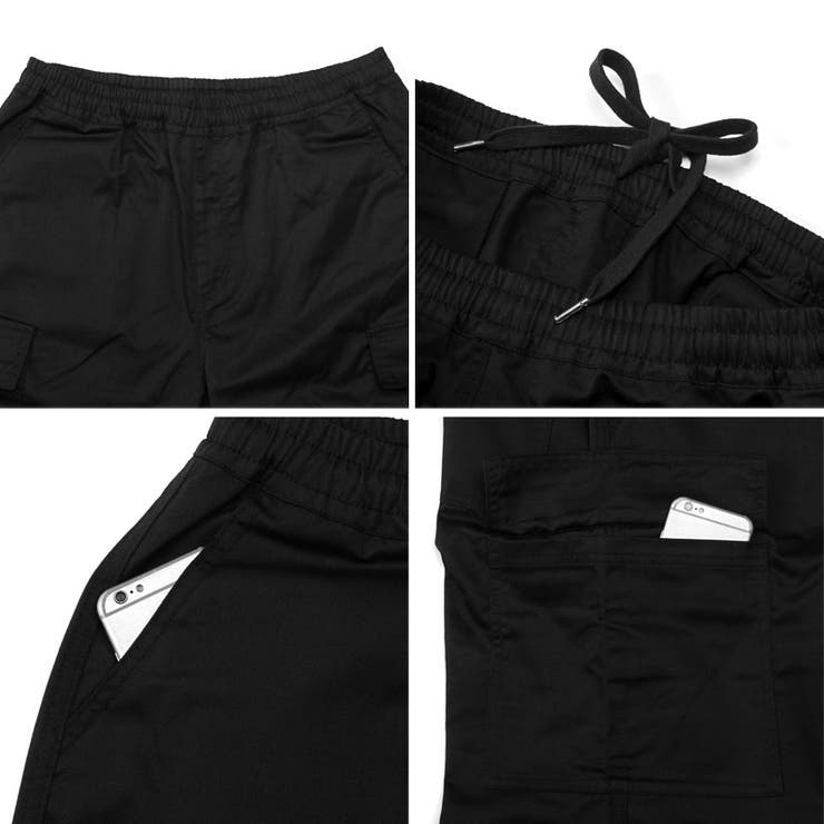 カーゴパンツ メンズ ワイドパンツ[品番：LU000013490