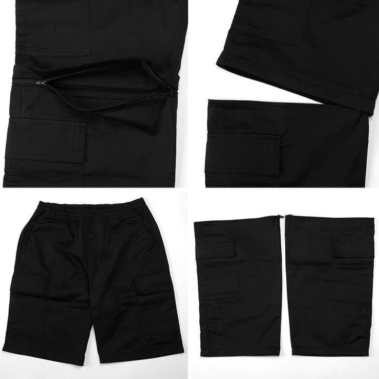 カーゴパンツ メンズ ワイドパンツ[品番：LU000013490