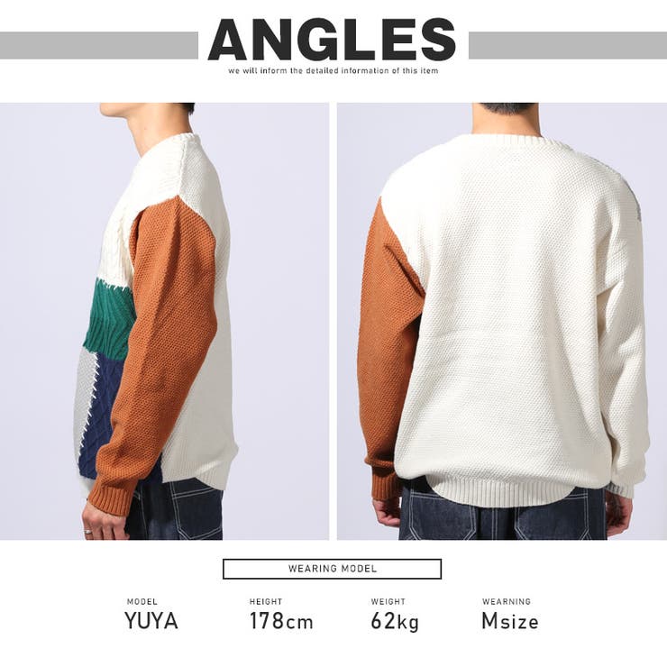 ニット セーター メンズ[品番：LU000013516]｜LUXSTYLE（ラグ