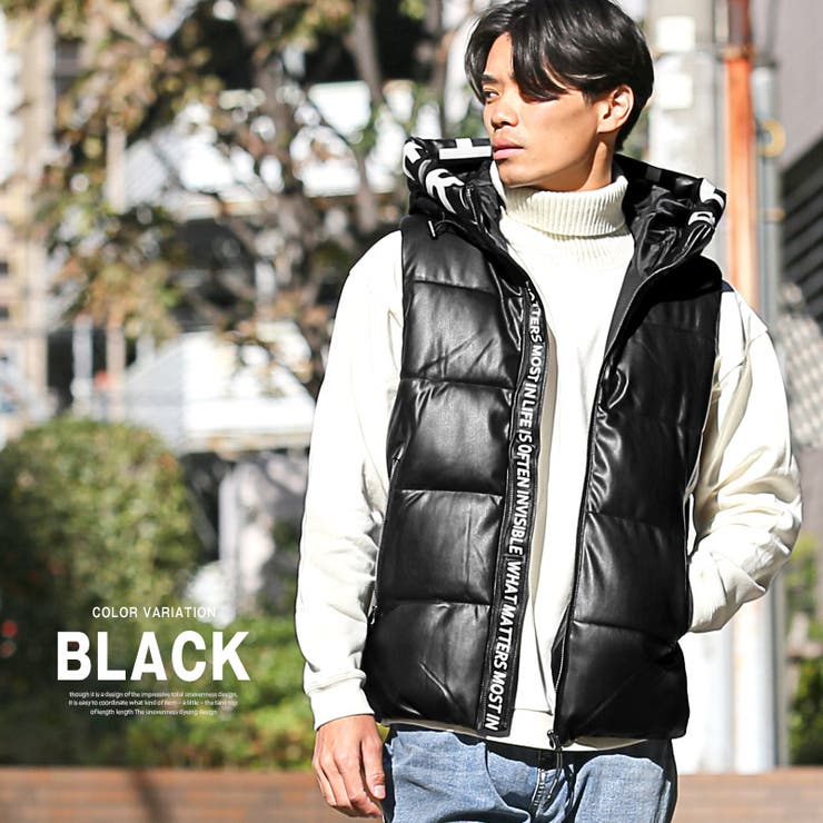 中綿ベスト メンズ レディース[品番：LU000013455]｜LUXSTYLE