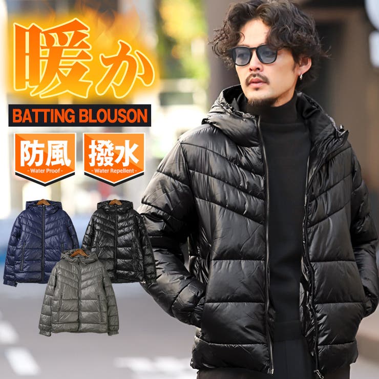 中綿ジャケット メンズ レディース | LUXSTYLE | 詳細画像1 