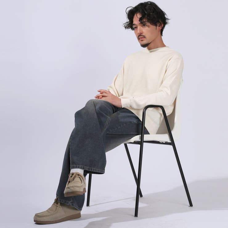 ロンT・ニット・ニットソー・メンズ・長袖・Tシャツ・セーター・カットソー・ミラノリブ・リブニット・無地・クルーネック・丸首・柔らか・ふんわり・ハイゲージ・春・秋・冬