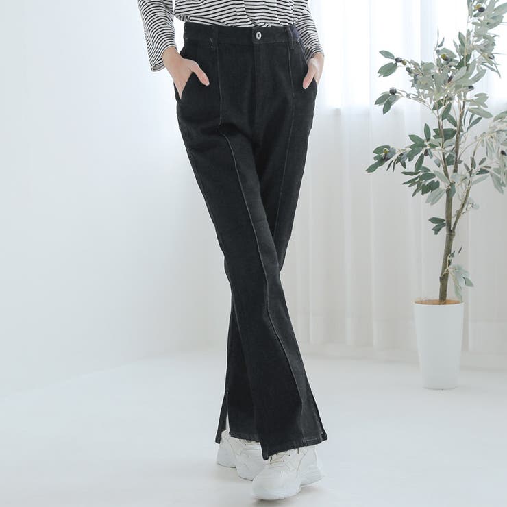 リジッド | デニムパンツ フレアパンツ レディース | LUXSTYLE