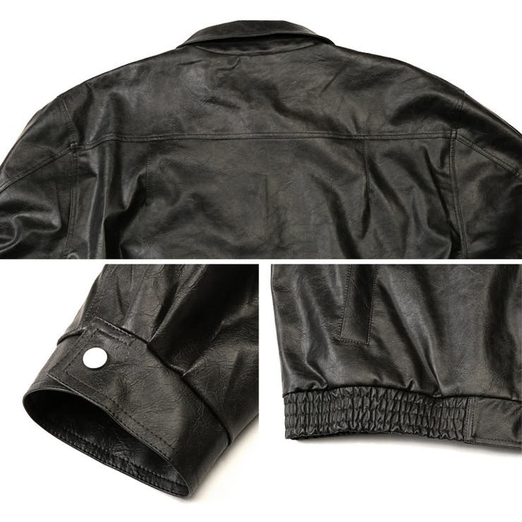 ブルゾン ジャケット PUレザー | LUXSTYLE | 詳細画像11 