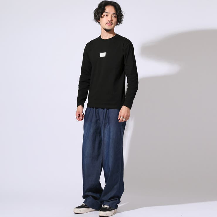 ロンT・Tシャツ・メンズ・長袖・トップス・カットソー・ロングスリーブ・天竺・OE・綿100・コットン・ロゴ・プリント・ブランド・クルーネック・丸首・春服・秋服・10代・20代・30代・40代・シンプル・カジュアル・韓国・ユニセックス