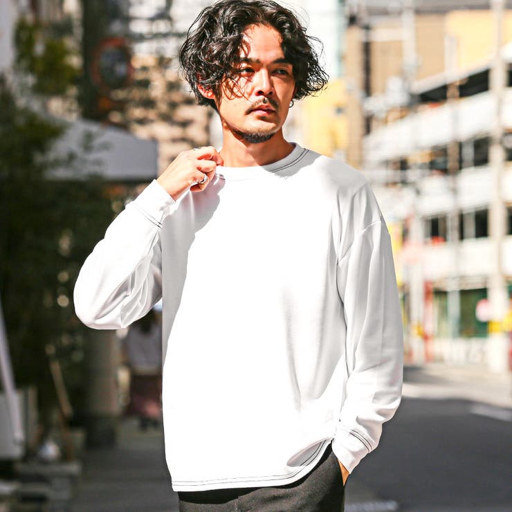 ロンT 長袖Tシャツ Tシャツ[品番：LU000013587]｜LUXSTYLE（ラグ