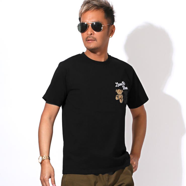 LUXE/R アーバンスタイル Tシャツ M 黒 45626-1.jpg