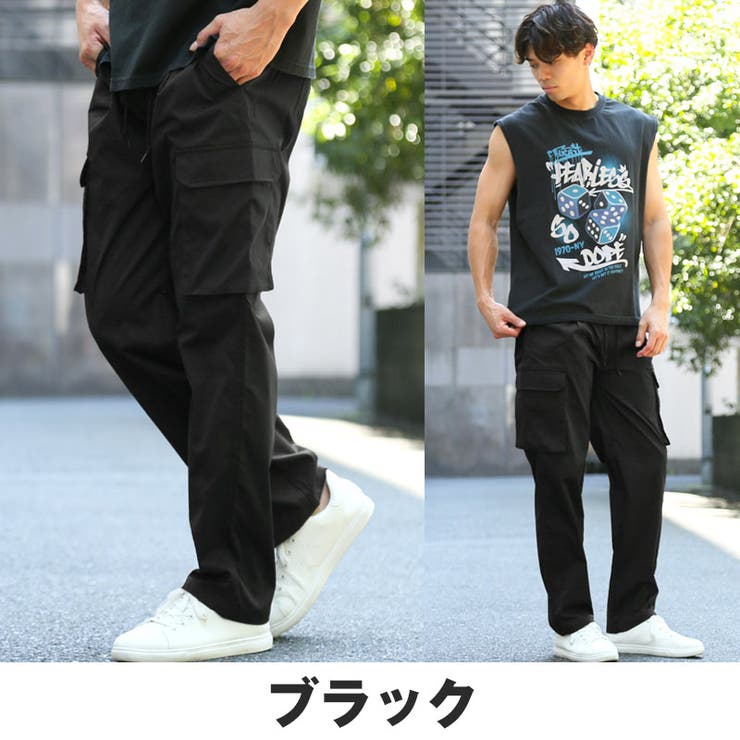 カーゴパンツ イージーパンツ ワークパンツ[品番：LU000013684