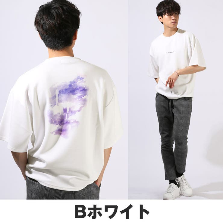 Tシャツ・半袖・トップス・カットソー・メンズ・接触冷感・クール・とろみ・選べるデザイン・バックプリント・ポンチ・グラフィック・プリント・刺繍・ロゴ・大きいサイズ・レーヨン・カジュアル・春服・夏服・10代・20代・30代