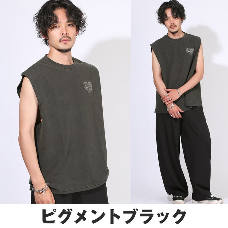 ノースリーブ Tシャツ タンクトップ[品番：LU000013674