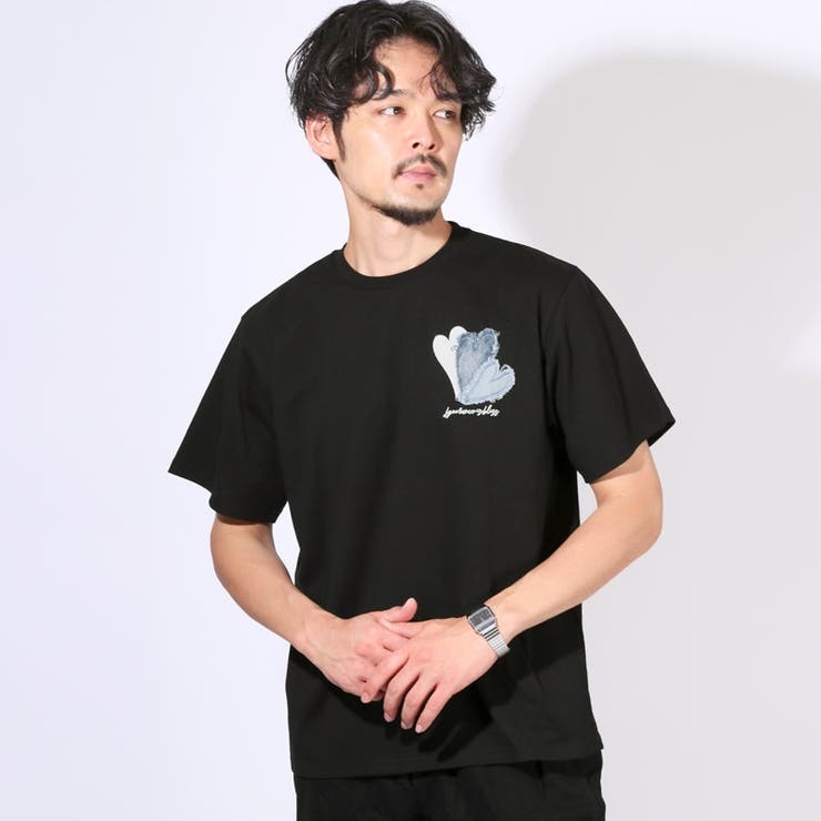 ブラック | Tシャツ 半袖 メンズ | LUXSTYLE