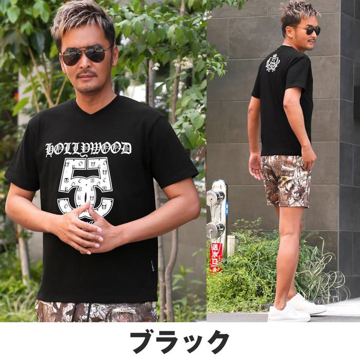 Tシャツ・トップス・メンズ・半袖・ブランド・ゴシック・ブラックレター・ロゴ・プリント・バックプリント・スリム・綿100・コットン・白T・黒T・ホワイト・ブラック・20代・30代・40代・カジュアル・ストリート・ダンス