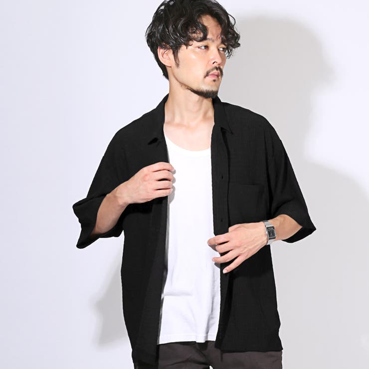 半袖シャツ メンズ シャツ[品番：LU000013706]｜LUXSTYLE（ラグ