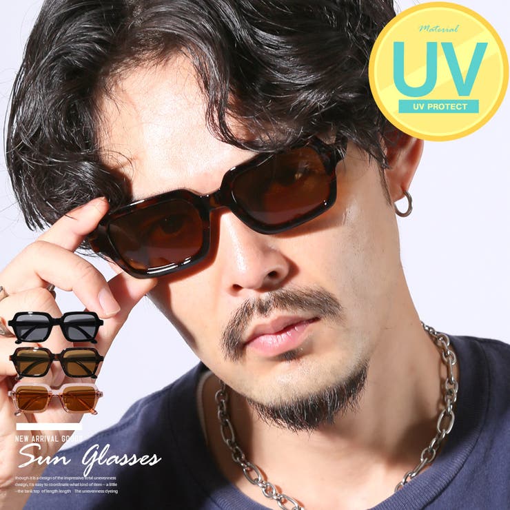 サングラス スクエアサングラス ウェリントンサングラス | LUXSTYLE | 詳細画像1 