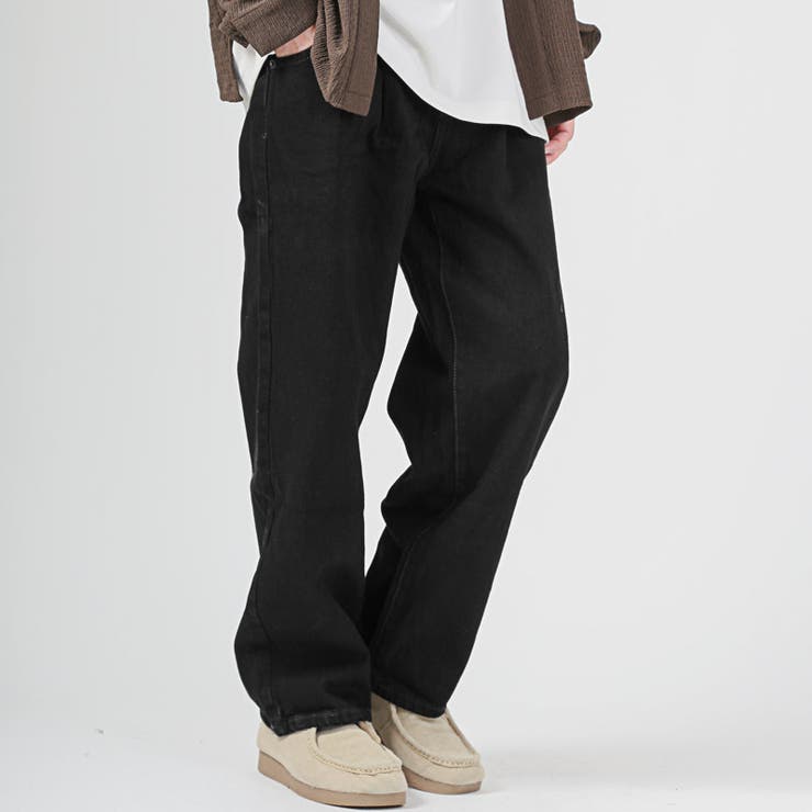 ブラック | デニムパンツ メンズ ジーンズ | LUXSTYLE