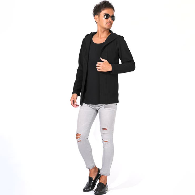 カーディガン フーディガン メンズ | LUXSTYLE | 詳細画像7 