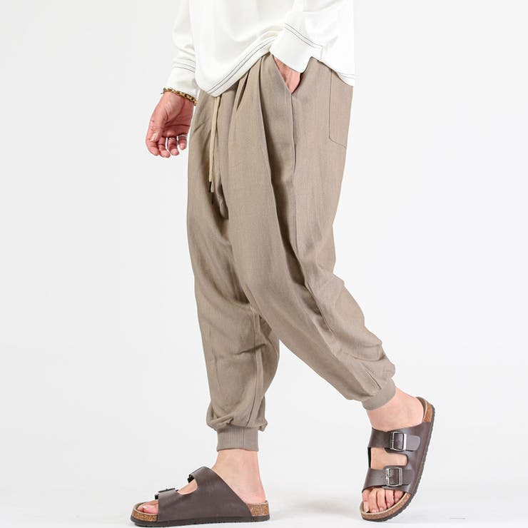 ベージュ | バルーンパンツ ワイドパンツ イージーパンツ | LUXSTYLE