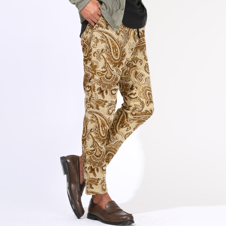 ベージュ | テーパードパンツ メンズ イージーパンツ | LUXSTYLE