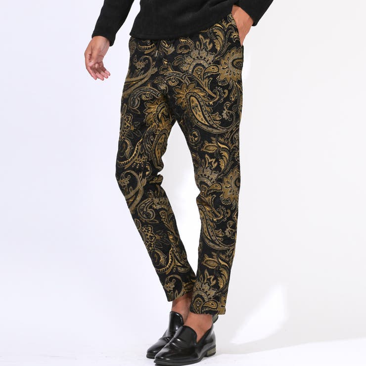 ブラック | テーパードパンツ メンズ イージーパンツ | LUXSTYLE