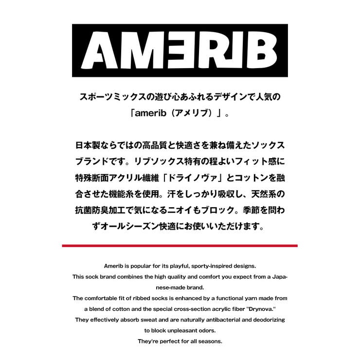 AMERIB アメリブ 靴下 | LUXSTYLE | 詳細画像2 
