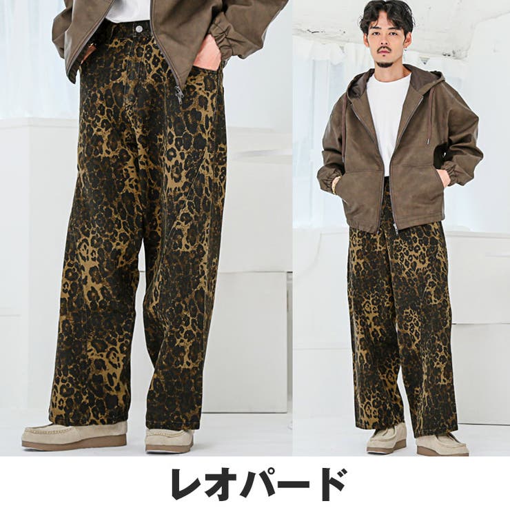 デニムパンツ ワイドパンツ ペインターパンツ | LUXSTYLE | 詳細画像9 