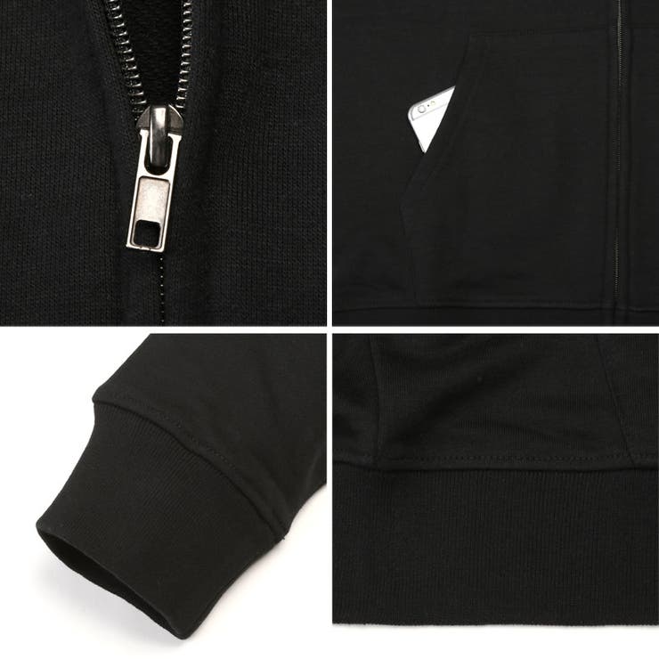 パーカー フーディ ジップアップパーカー | LUXSTYLE | 詳細画像12 