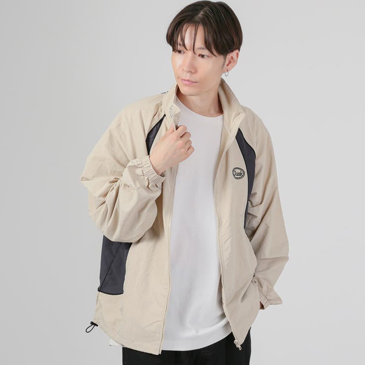 ベージュ | スタンドジャケット アウター メンズ | LUXSTYLE