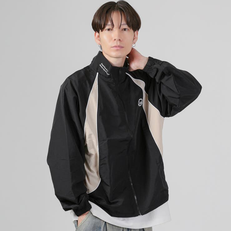 ブラック | スタンドジャケット アウター メンズ | LUXSTYLE