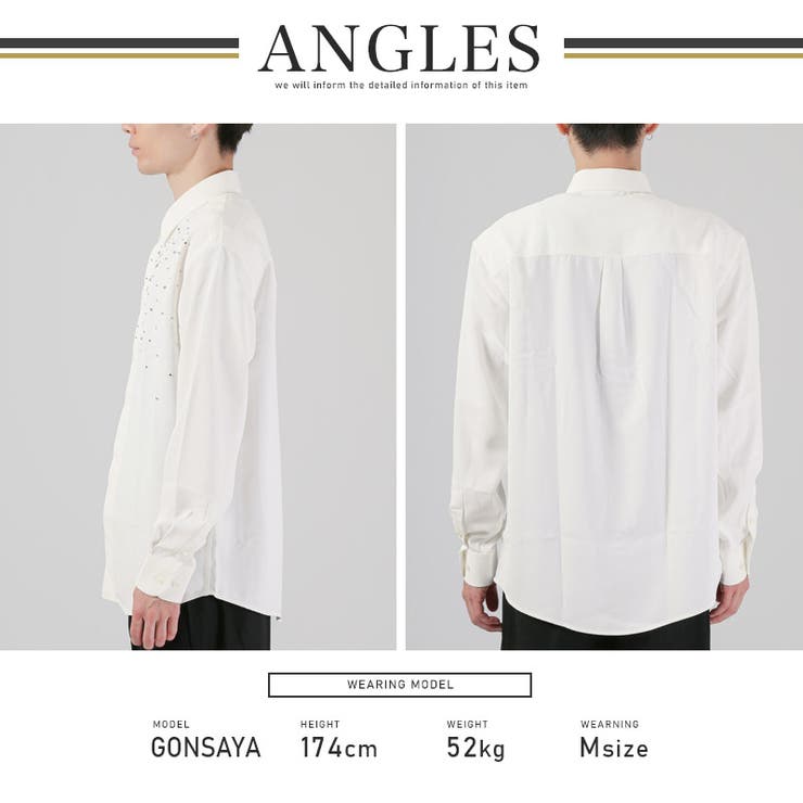 シャツ 長袖 メンズ | LUXSTYLE | 詳細画像9 