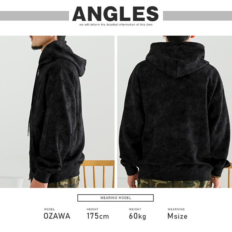 ジップパーカー メンズ レディース | LUXSTYLE | 詳細画像10 