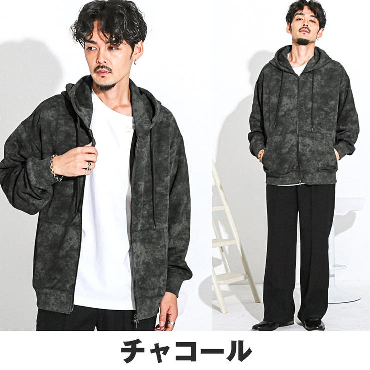 ジップパーカー メンズ レディース | LUXSTYLE | 詳細画像7 