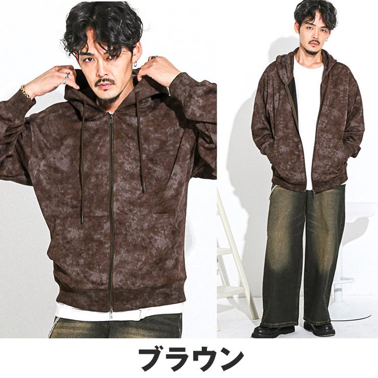 ジップパーカー メンズ レディース | LUXSTYLE | 詳細画像9 