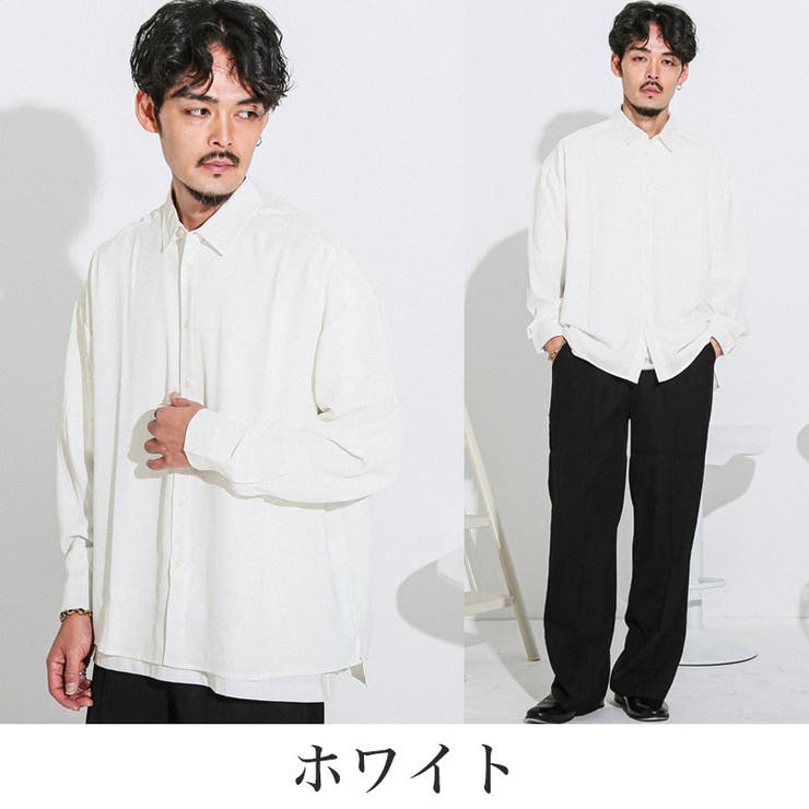 シャツ 長袖シャツ カジュアルシャツ | LUXSTYLE | 詳細画像8 