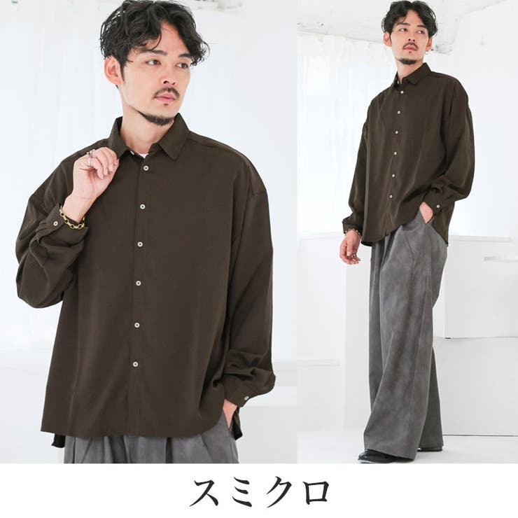 シャツ 長袖シャツ カジュアルシャツ | LUXSTYLE | 詳細画像11 