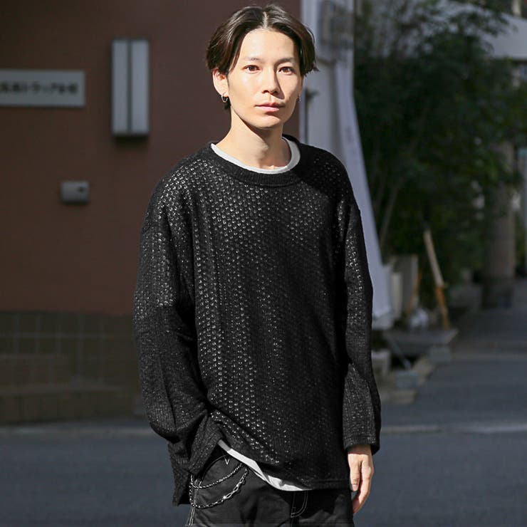 ブラック | revertical リバーティカル ニット | LUXSTYLE