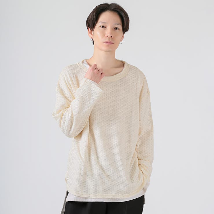 アイボリー | revertical リバーティカル ニット | LUXSTYLE